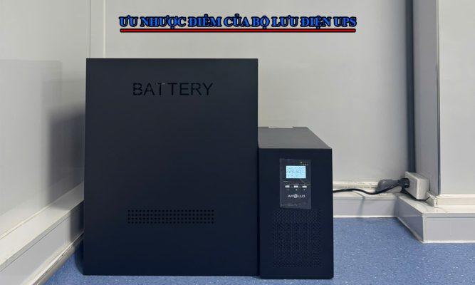 Ưu nhược điểm của bộ lưu điện UPS