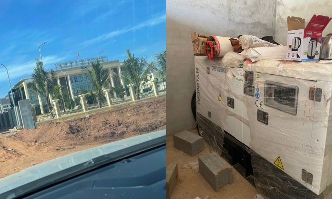 Lắp đặt máy phát điện 50kVA Hyundai DHY55KSE cho sân bay Long Thành