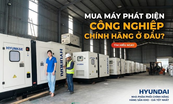 Máy phát điện công nghiệp chính hãng